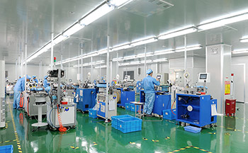 港源電子生產車間
